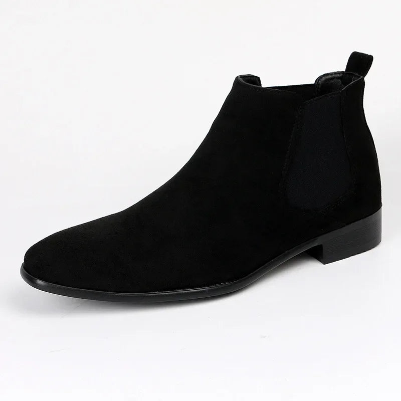 David | Men's Pull-on Ankle Chelsea Boots